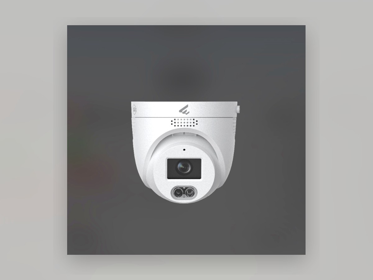 Indoor dome camera for home security