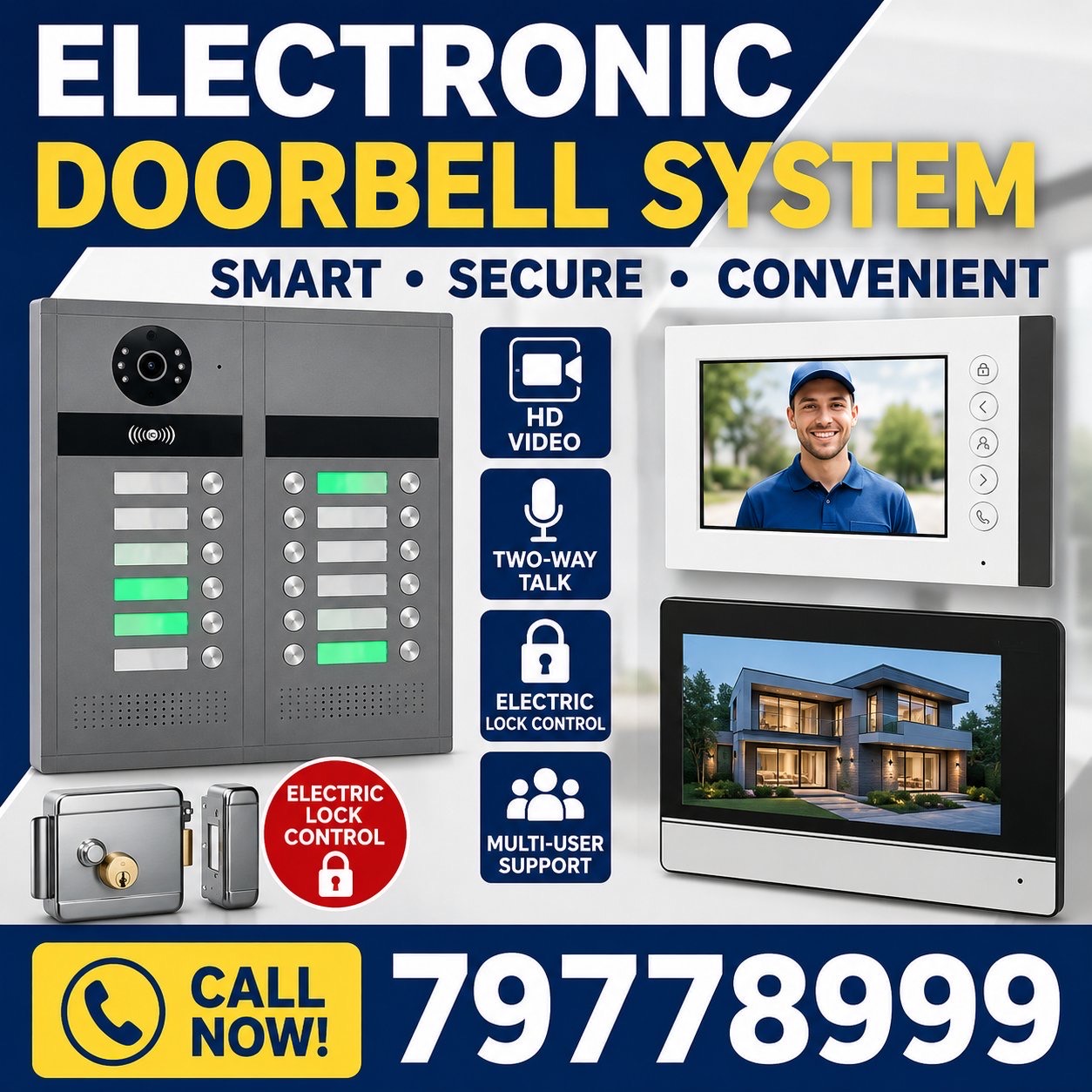 Electronic doorbell system